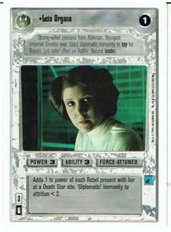 STAR WARS CCG WHITE BORDER PREMIERE COMPLETE SET OF 324 CARDS lp - Image 4
