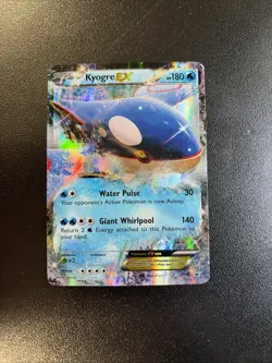 Pokemon TCG Kyogre-EX XY Promos Holo Card XY41 - Image 1