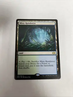Misty Rainforest Nonfoil Card #250 MTG LP - Image 1