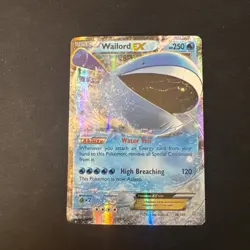 Wailord EX 38/160 Ultra Rare XY - Primal Clash Pokemon Card - Image 1