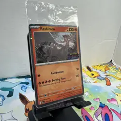 Reshiram (017/094) - Pokemon TCG, Phantasmal Flames - Stamped Promo Card, Sealed - Image 2