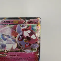 Diancie EX Fates Collide Holo Card 72/124 2016 Pokemon Card TCG - Image 5