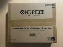SEALED One Piece Card Game Seven Warlords Of The Sea Binder Set - ENGLISH - Image 4