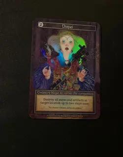 Dispel *FOIL PROMO* Sorcery: Contested Realm - Alt Art - Margaret Organ-Kean - Image 1