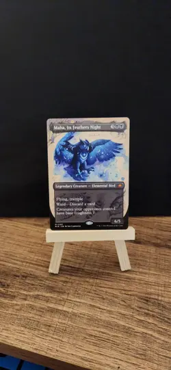 MTG: Maha, Its Feathers Night (Borderless) - Bloomburrow - Image 1