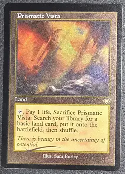 Prismatic Vista (Retro Frame) (Foil Etched) Modern Horizons Foil MTG NM Magic - Image 1