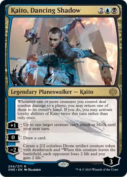 Kaito, Dancing Shadow Phyrexia: All Will Be One Regular - Image 1