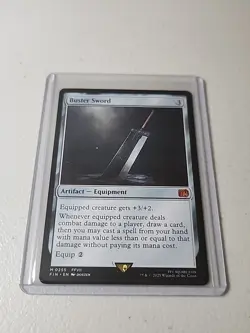 MTG Buster Sword Final Fantasy REGULAR 255 - Image 1