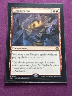 Dracogenesis X1 NM Tarkir Dragonstorm Magic the Gathering - Image 2
