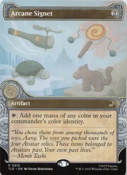 Arcane Signet (Showcase) Avatar: The Last Airbender: Eternal-Legal Regular - Image 1