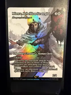 FOIL Minwu, Rebellion Strategist - Mangara, the Diplomat NM FINAL FANTASY - Image 1