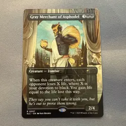 Gray Merchant of Asphodel MINT 0007 Secret Lair Countdown SLC MTG Rare Unplayed - Image 1
