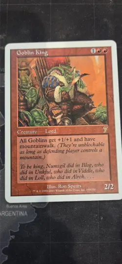 MtG Goblin King 7th - Image 1