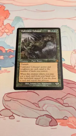 Magic the Gathering - Innistrad Remastered - Cultivator Colossus Retro Frame NM - Image 1