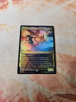 Drana And Linvala Showcase Foil March Of The Machines MTG NM - Image 1