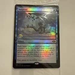 Suspend Modern FOIL Prerelease Promo SEALED 68 Modern Horizons 2 MH2 MTG Rare - Image 1