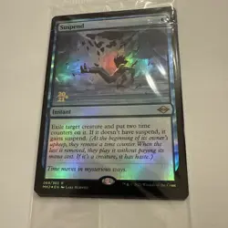 Suspend Modern FOIL Prerelease Promo SEALED 68 Modern Horizons 2 MH2 MTG Rare - Image 2