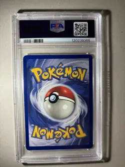 Growlithe Shadowless Pokemon Base Set PSA 7 1999 #28 Vintage! - Image 2