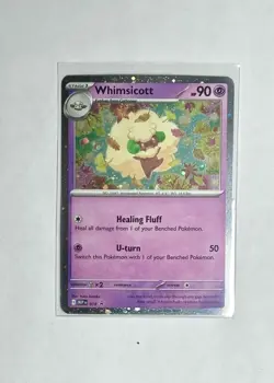 Whimsicott 019 PROMO COSMOS HOLO BLACK STAR Phantasmal Flames Pokemon Foil TCG - Image 1