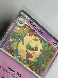 Whimsicott 019 PROMO COSMOS HOLO BLACK STAR Phantasmal Flames Pokemon Foil TCG - Image 3
