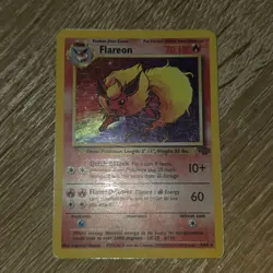 Pokemon TCG Flareon Jungle 3/64 Holo Unlimited Holo Rare - Image 2