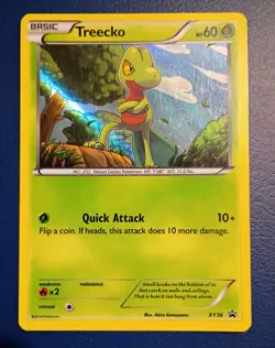Pokemon - Treecko Torchic Mudkip - XY Black Star Promos - HOLO RARE - 2014 - LP - Image 2