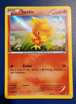 Pokemon - Treecko Torchic Mudkip - XY Black Star Promos - HOLO RARE - 2014 - LP - Image 3