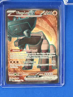 Pokemon TCG Ting-Lu ex Scarlet & Violet - Paldea Evolved 243/193 Holo Ultra Rare - Image 1