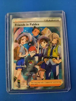 2025 Pokemon SV Prismatic Evolutions Friends in Paldea Ultra Rare #137/131 - Image 1