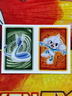 Pokemon Merlin Topps Ultimate Stickers 2005 Dragonair #148 Meditite #307 - Image 1