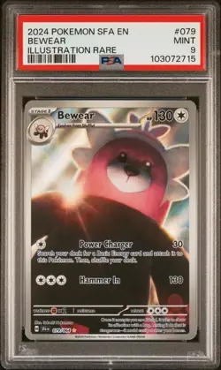 Bewear 079/064 S&V Shrouded Fable 2024 PSA 9 Pokemon TCG - Image 1