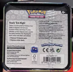 Pokemon TCG: Stacking Tin (Q1 2025) - 3 Packs & Stickers - Image 4