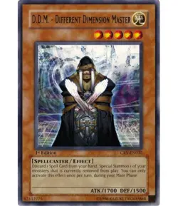 Yugioh - D.D.M. - Different Dimension Master (Rare) (Unlimited) - CRV-EN032 P - Image 1