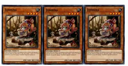 Yugioh- 3X Zombina - Common - 1st Edition - COTD-EN033 - Light Play - Image 1