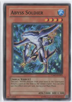 Yugioh - Abyss Soldier (Capsule Monster Coliseum) CMC-EN001 Limited - Yu-Gi-Oh! - Image 1