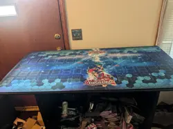 6ft Yugioh Playmat OTS official Zexal Blue Shonen Jump 4 Player Konami - Image 1