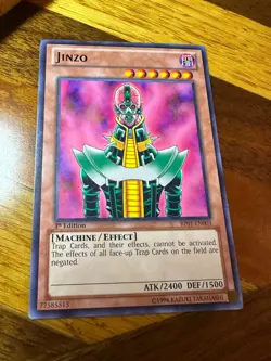 Jinzo BP01-EN003 1st Edition Black Rare PL + BONUS - Image 1
