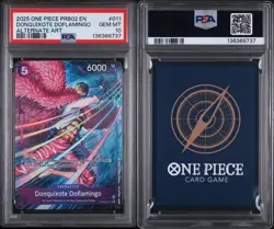 Donquixote Doflamingo (Alt Art) PRB02-011 Premium Booster-The Best-Vol.2 PSA 10 - Image 1