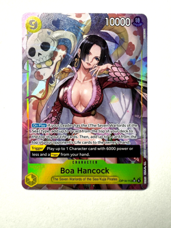 Boa Hancock (Alt Art) OP14-112 SR The Azure Sea’s Seven English One Piece TCG NM - Image 1