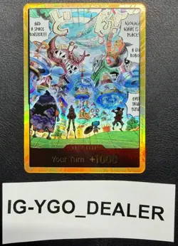One Piece Egghead Gold DON!! OP14 The Azure Sea's Seven In Hand Near Mint - Image 1