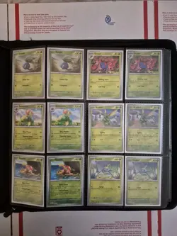 Obsidian Flames Complete MASTER Set w/ Reverse Holo w/ Good Binder - ~416+ Cards - Image 2