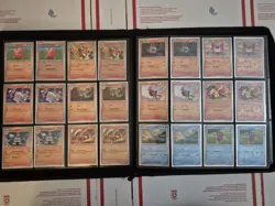 Obsidian Flames Complete MASTER Set w/ Reverse Holo w/ Good Binder - ~416+ Cards - Image 5