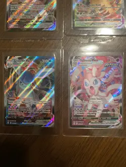 Pokemon Evolving Skies Sleeved Booster Pack Full Art Set New With 4 Vmax cards - Image 4