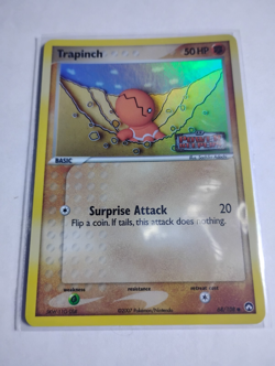 Trapinch 68/108 Reverse Holo EX Power Keepers Stamped Pokemon Card 2007 NM - Image 1
