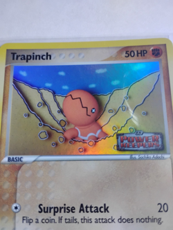 Trapinch 68/108 Reverse Holo EX Power Keepers Stamped Pokemon Card 2007 NM - Image 2