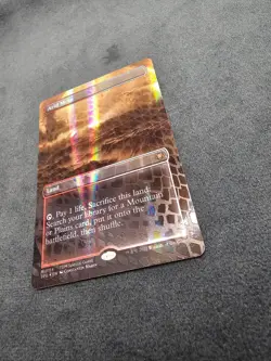 Arid Mesa (Borderless) (Dragonscale Foil) NM Foil Special Guests MTG - Image 2