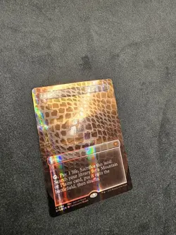 Arid Mesa (Borderless) (Dragonscale Foil) NM Foil Special Guests MTG - Image 4