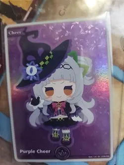 Hololive OFFICIAL CARD GAME Purple Cheer (SY) hY05-002 - Quintet Spectrum - Image 2