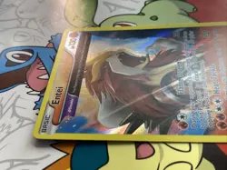 Entei 15/98 Ancient Trait Holo Rare XY Ancient Origins Pokemon Card NM - Image 3