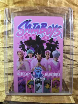 SAJA BOYS 4 x KPOP Demon Hunters Collectible Card - Image 3